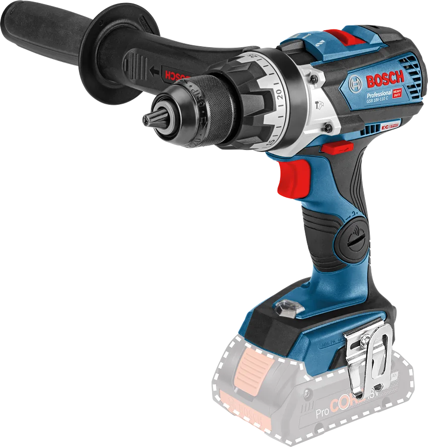 Bosch Professional GSB 18V-110 C (Solo) Akülü Darbeli Delme Vidalama Makinesi