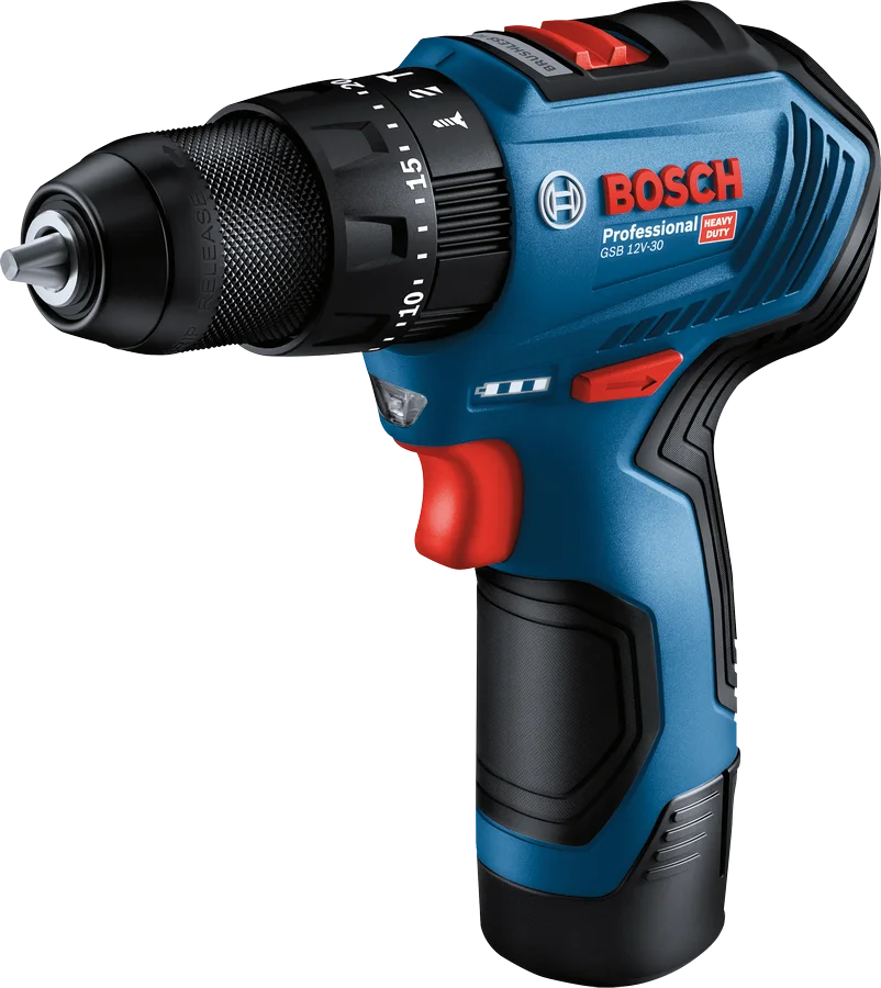 Bosch Professional GSB 12V-30 +39 parça vidalama setiAkülü Darbeli Delme Vidalama Makinesi