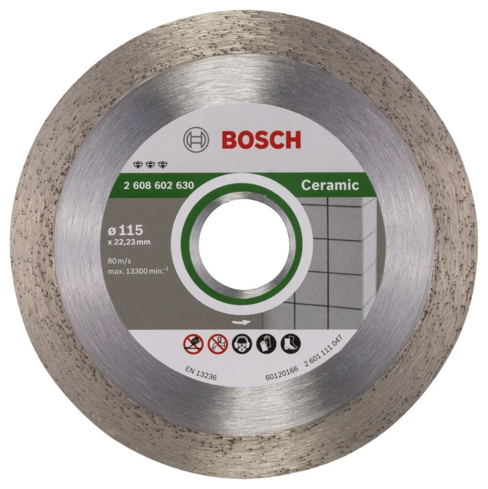 Bosch - Best Serisi Seramik İçin, Elmas Kesme Diski 115 mm