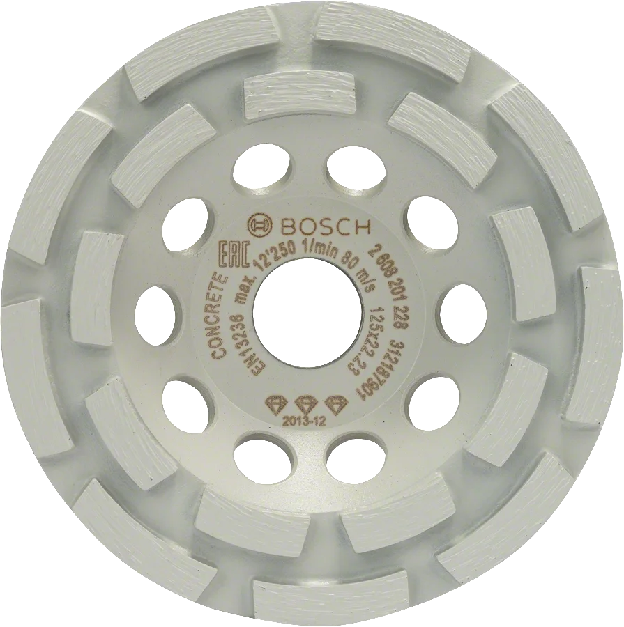 Bosch - Best Serisi Beton İçin Elmas Çanak Disk 125 mm