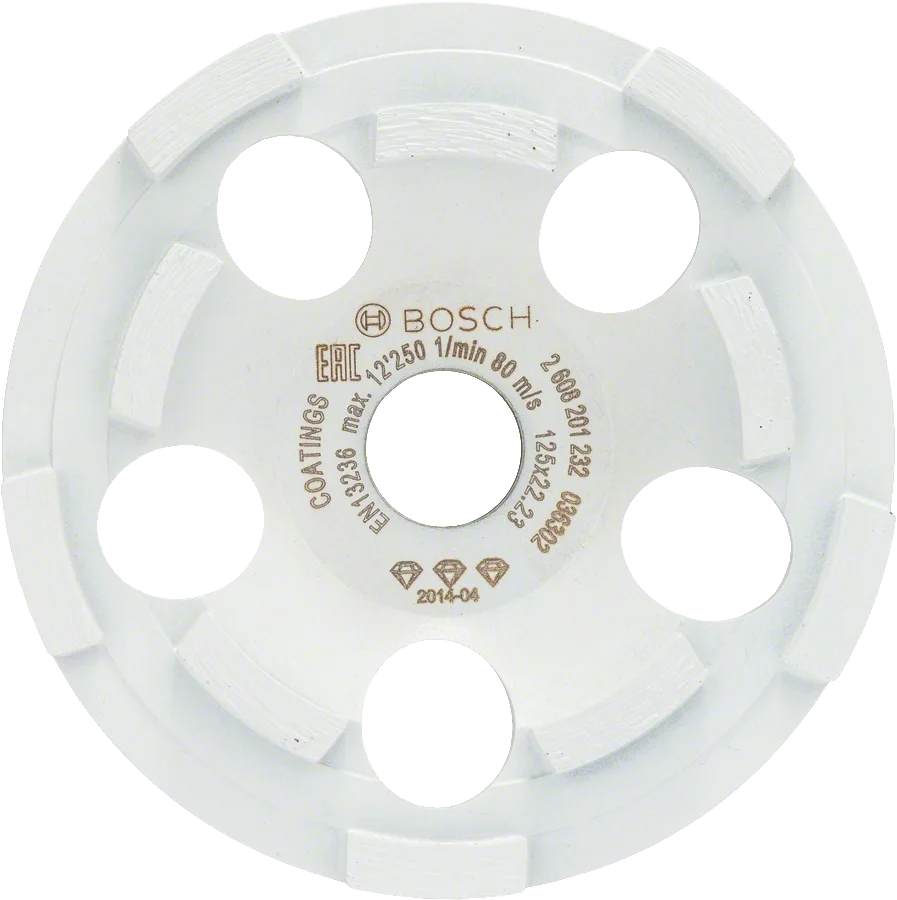 Bosch - Best Serisi Termoplastik Koruma Boyası Kazıma İçin Elmas Çamak Disk 125 mm