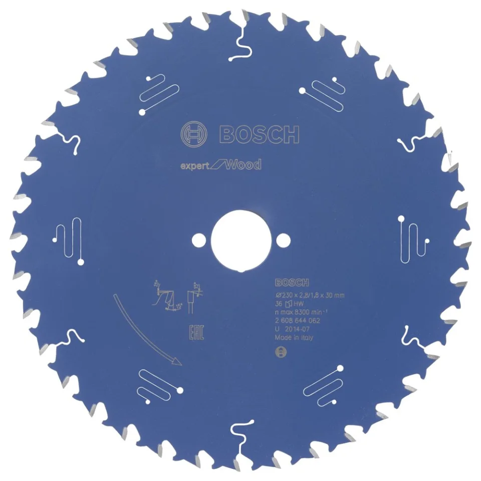 Bosch - Expert Serisi Ahşap için Daire Testere Bıçağı 230*30 mm 36 Diş