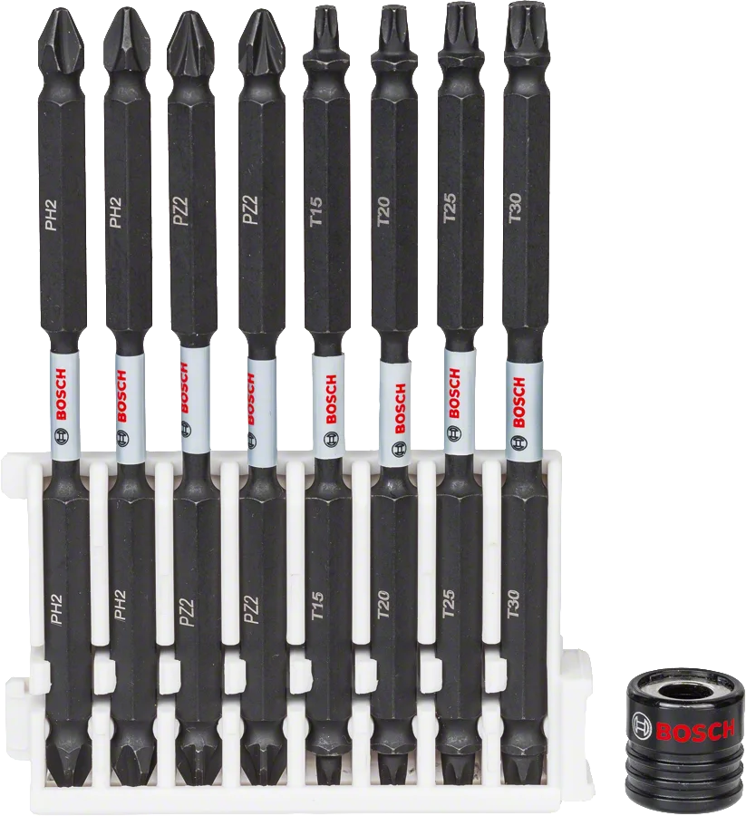 Bosch - Impact Control Serisi Çift Taraflı Vidalama Ucu 9'lu Set *110mm