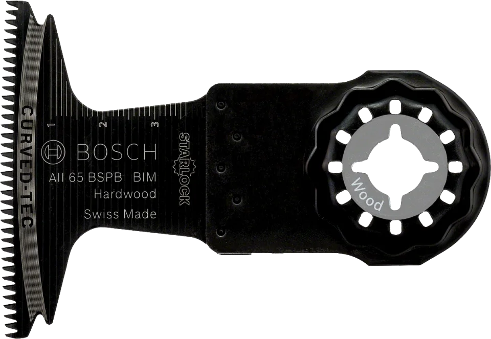Bosch - Starlock - AII 65 BSPB - BIM Sert Ahşap İçin Daldırmalı Testere Bıçağı 5'li