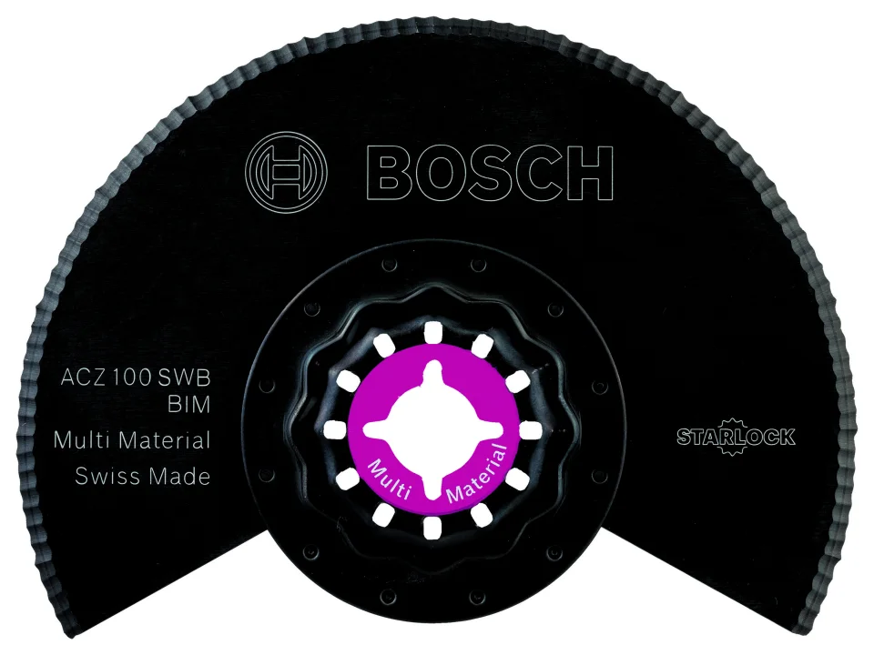 Bosch - Starlock - ACZ 100 SWB - BIM Oluklu Segman Testere Bıçağı 1'li