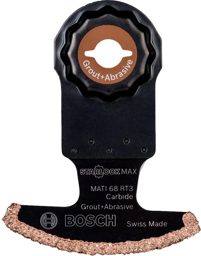 Bosch - Starlock Max - MATI 68 RT3 - Carbide RIFF Zımpara Uçlu Segman Testere Bıçağı 30 Kum Kalınlığı 1'li