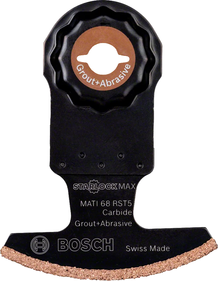 Bosch - Starlock Max - MATI 68 RST5 - Carbide RIFF Zımpara Uçlu Segman Testere Bıçağı 50 Kum Kalınlığı 1'li