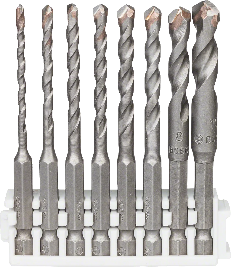 Bosch - HEX-9 Ceramic Altıgen Şaftlı Matkap Ucu 8'li Set - Click