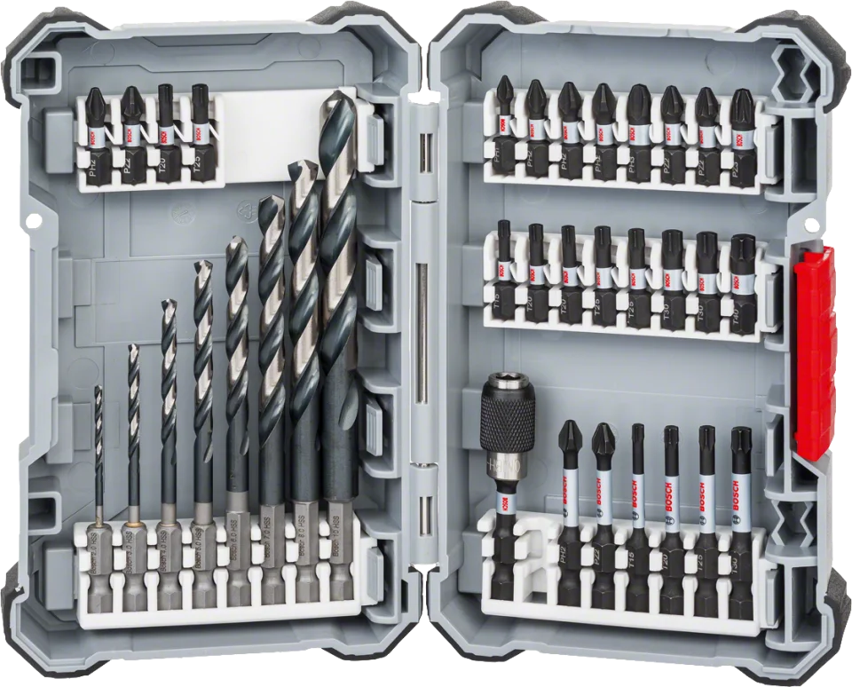 Bosch - Impact Control Serisi HSS 35 Parça Karışık Set