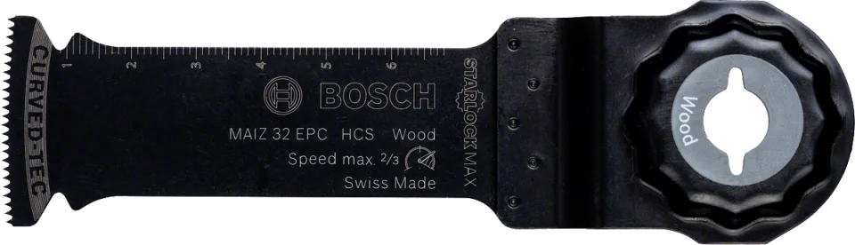 Bosch - Starlock Max - MAIZ 32 EPC - HCS Ahşap İçin Daldırmalı Testere Bıçağı 10'lu
