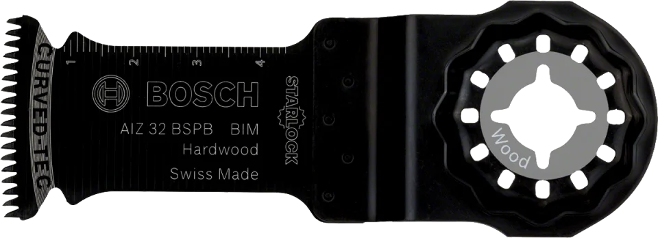 Bosch - Starlock - AIZ 32 BSPB - BIM Sert Ahşap İçin Daldırmalı Testere Bıçağı 10'lu