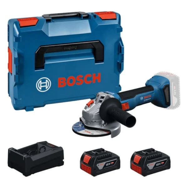 Bosch GWS 18V-8 Akülü Taşlama Makinesi 2x4.0Ah
