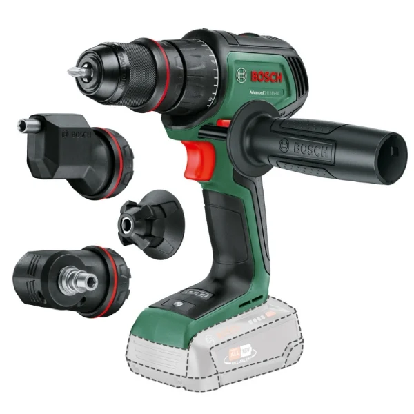 Bosch AdvancedDrill 18V-80 QuickSnap(Solo) Set 3 Bağlantı
