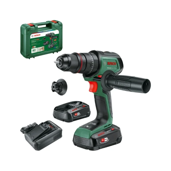 Bosch AdvancedImpact 18V-80 QuickSnap 2 x 4.0 Ah akü ile