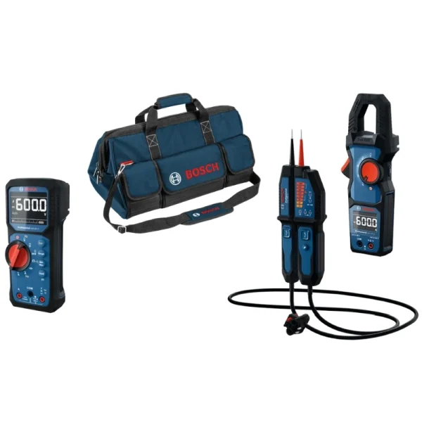 Bosch 4 Lü Elektrikçi Test ve Bakım Ekipman Seti