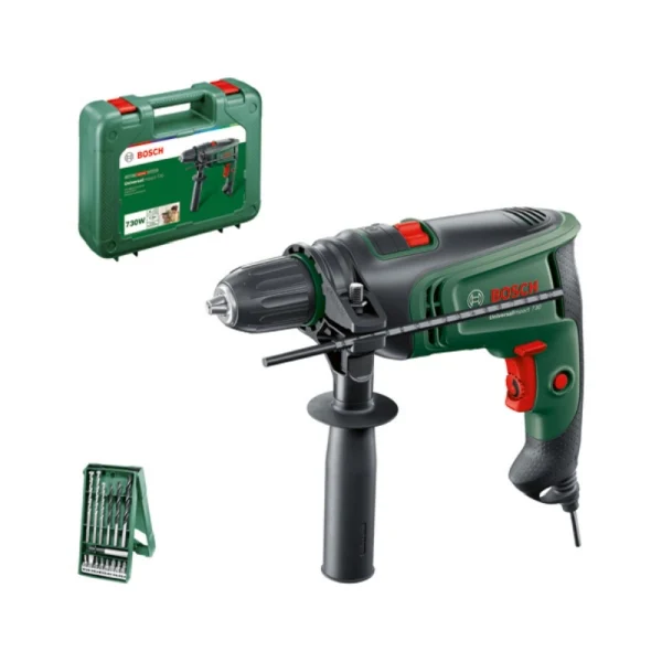 Bosch UniversalImpact 730 +15 Parça X-line Set Darbeli Matkap