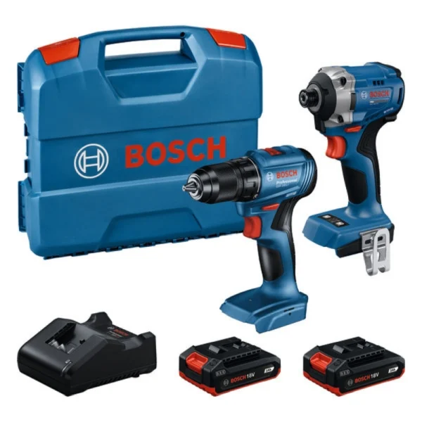 Bosch GDR 18V-215 + GSR 185-LI 2x2.0Ah Akülü Set 06019N2023