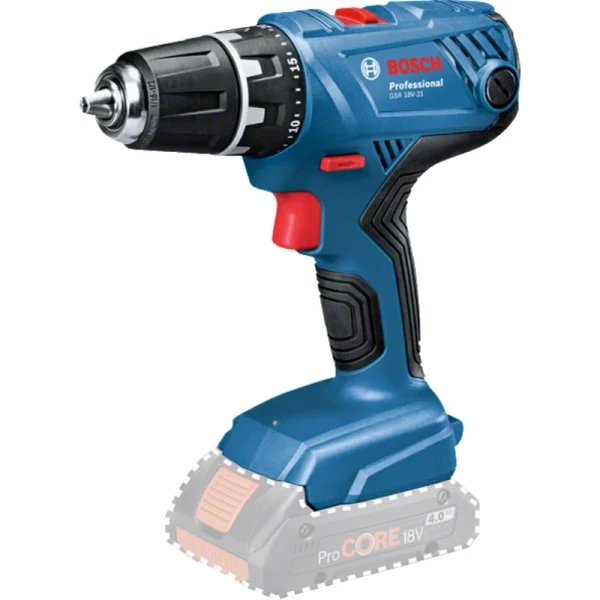 Bosch GSR 18V-21 Akülü Vidalama Solo 3601JH1000