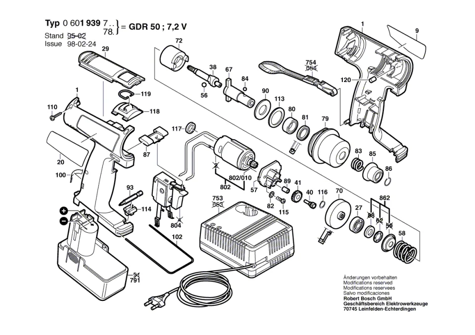 Bosch GDR 50 Darbeli Somun Sıkma