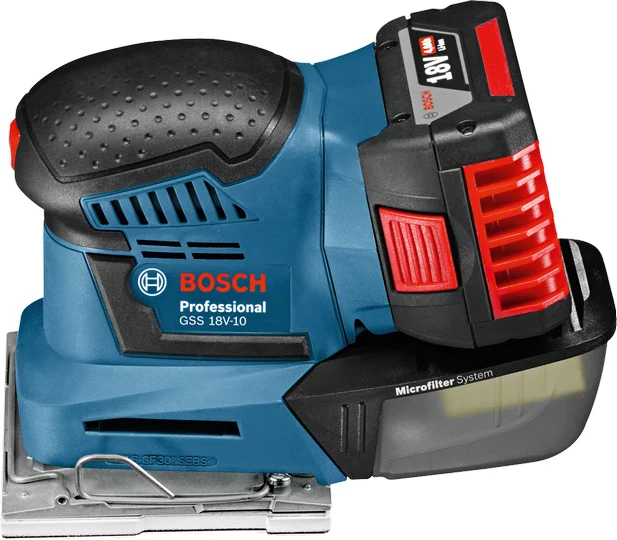 Bosch GSS 18V-10 Akülü Titreşimli Zımpara