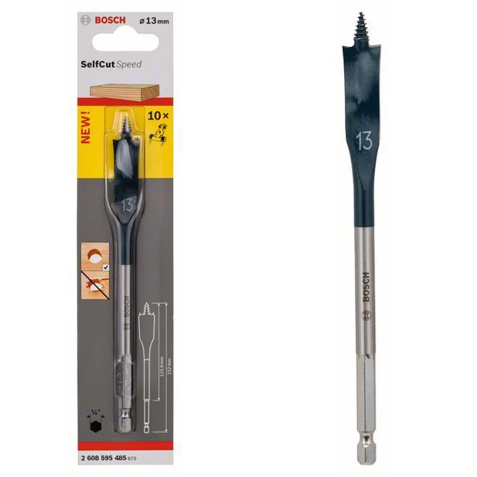 Bosch SCS Yaprak Ahşap Matkap Ucu HEX 13x152mm