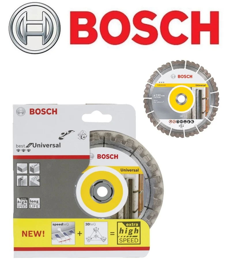Bosch 115mm x 22.23mm x 2.2mm Universal Elmas Kesme Diski