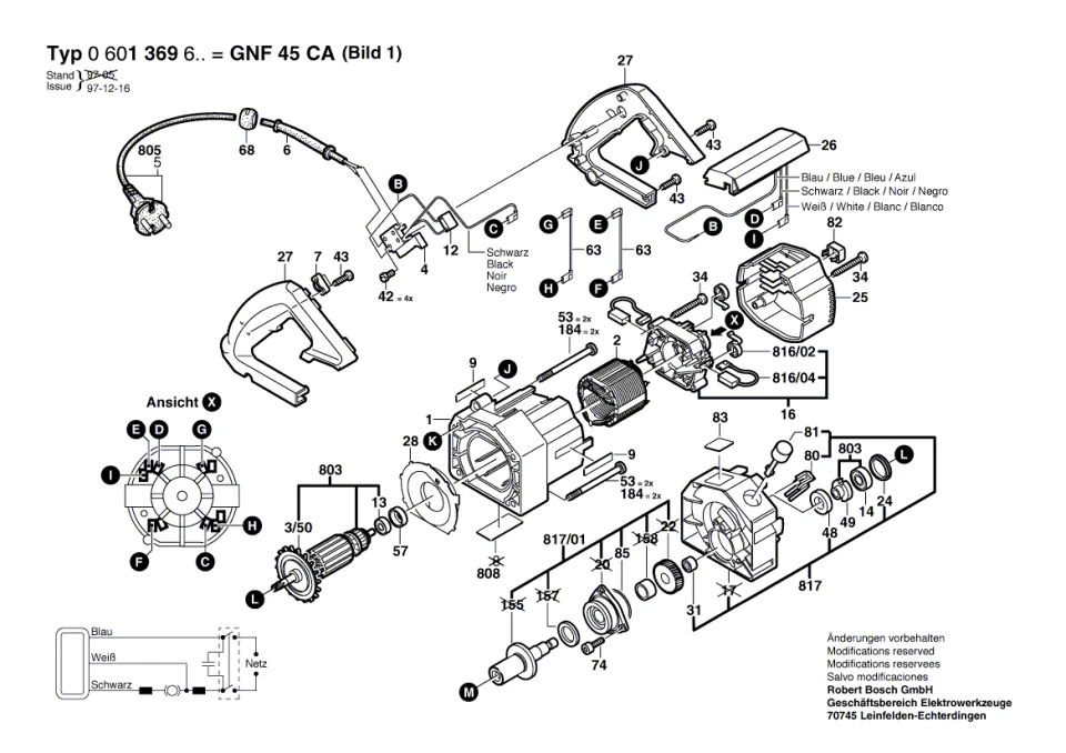 Bosch GNF 45 CA Kanal Açma