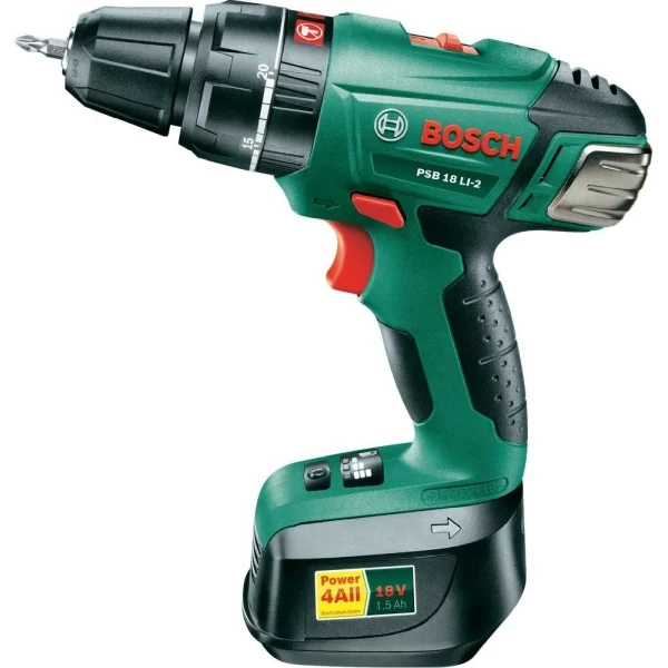 Bosch PSB 18 LI-2 Akülü Darbeli Matkap