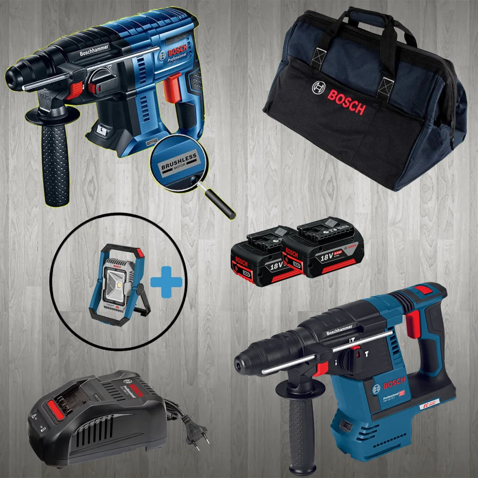 Bosch PRO-MİX GLI 18 V-1900 (Hediyeli) GBH 180-LI + GBH 18 V-26