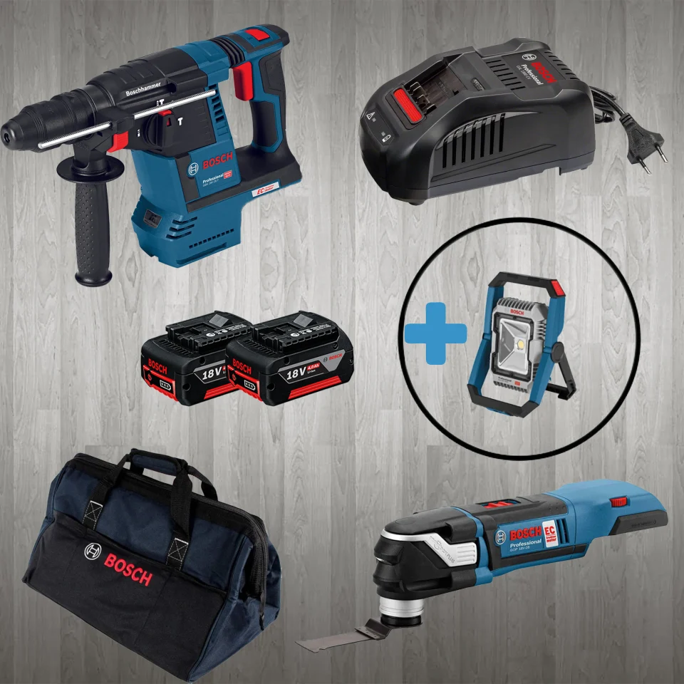 Bosch PRO-MİX GLI 18 V-1900 (Hediyeli) GOP 18V-28 + GBH 18 V-26