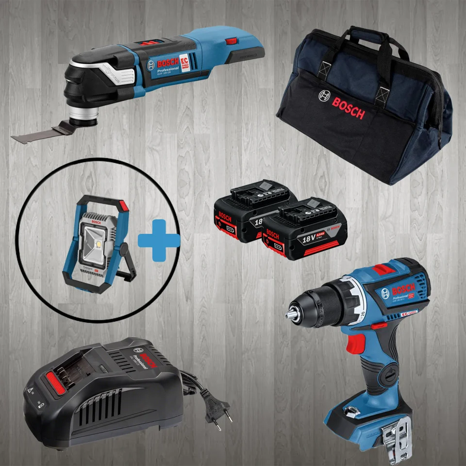 Bosch PRO-MİX GLI 18 V-1900 (Hediyeli) GSR 18 V-60 C + GOP 18V-28