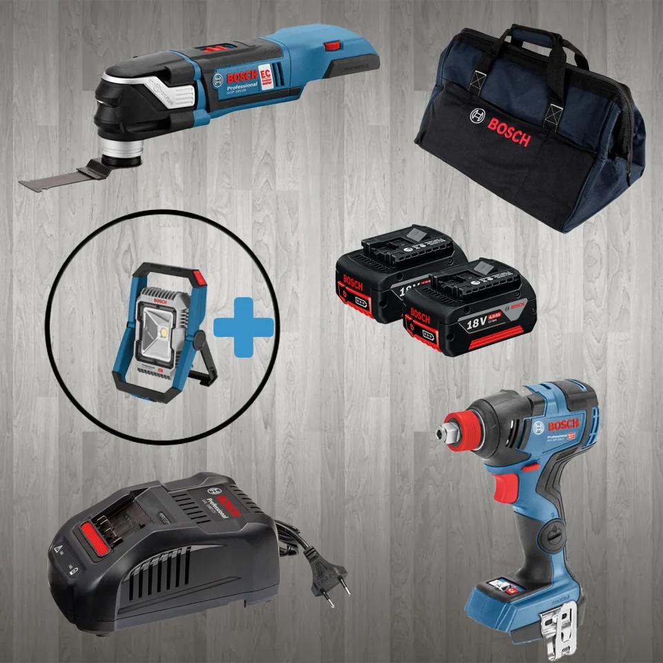 Bosch PRO-MİX GLI 18 V-1900 (Hediyeli) GDX 18 V-200 C + GOP 18V-2