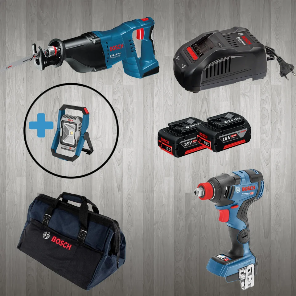 Bosch PRO-MİX GLI 18 V-1900 (Hediyeli) GSA 18 V-LI + GDX 18 V-200