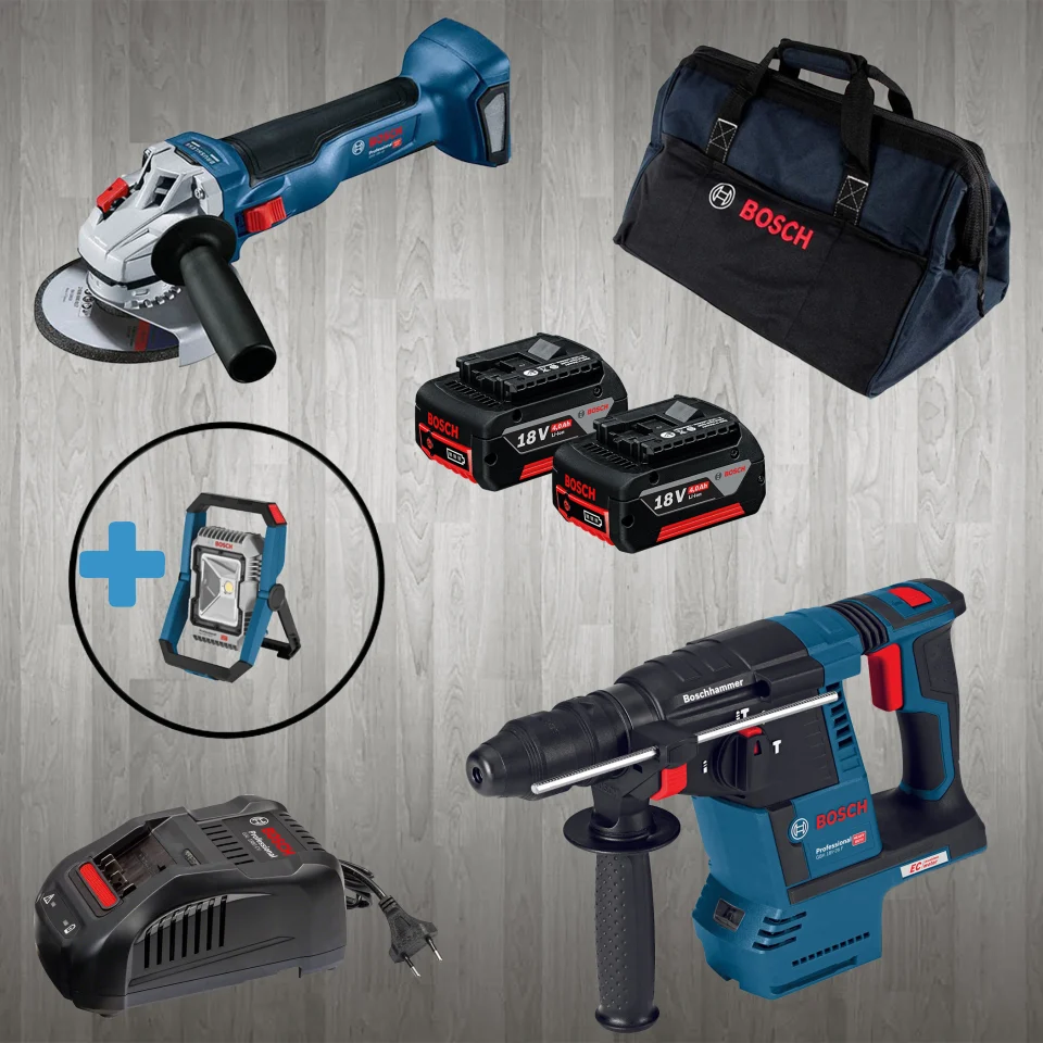 Bosch PRO-MİX GLI 18 V-1900 (Hediyeli) GWS 18 V-10 + GBH 18 V-26