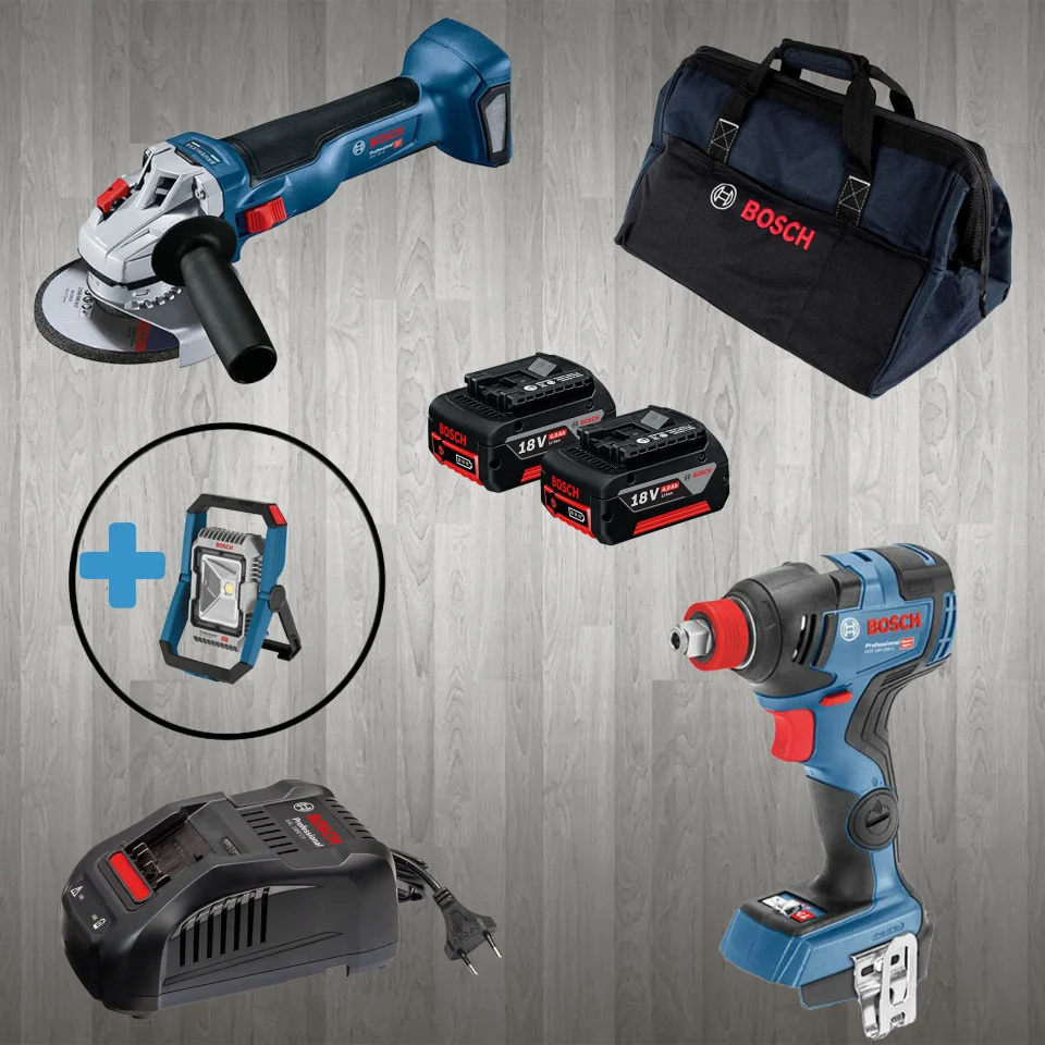 Bosch PRO-MİX GLI 18 V-1900 (Hediyeli) GWS 18 V-10 + GDX 18 V-200