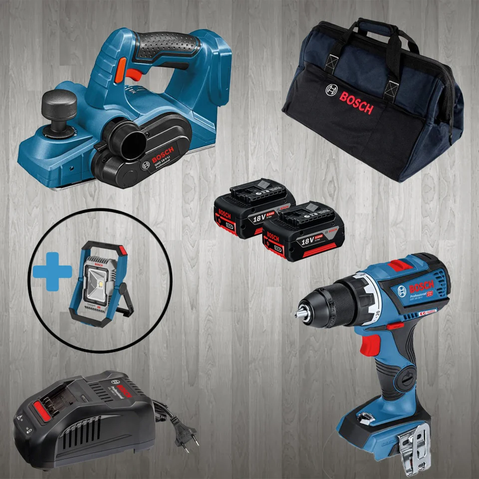 Bosch PRO-MİX GLI 18 V-1900 (Hediyeli) GHO 18 V-LI + GSR 18 V-60
