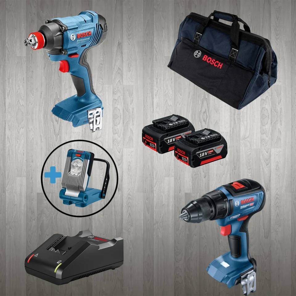 Bosch PRO-MİX GLI VariLED (Hediyeli) + GDX 180-LI + GSR 18 V-50