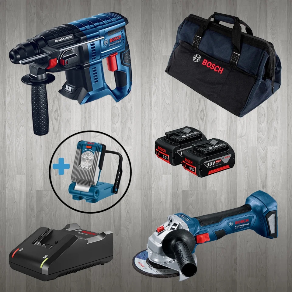 Bosch PRO-MİX GLI VariLED (Hediyeli) + GBH 180-LI + GWS 180-LI