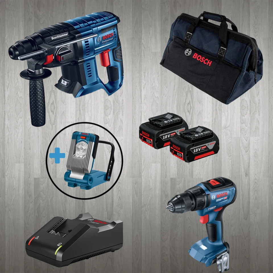 Bosch PRO-MİX GLI VariLED (Hediyeli) + GBH 180-LI + GSR 18 V-50