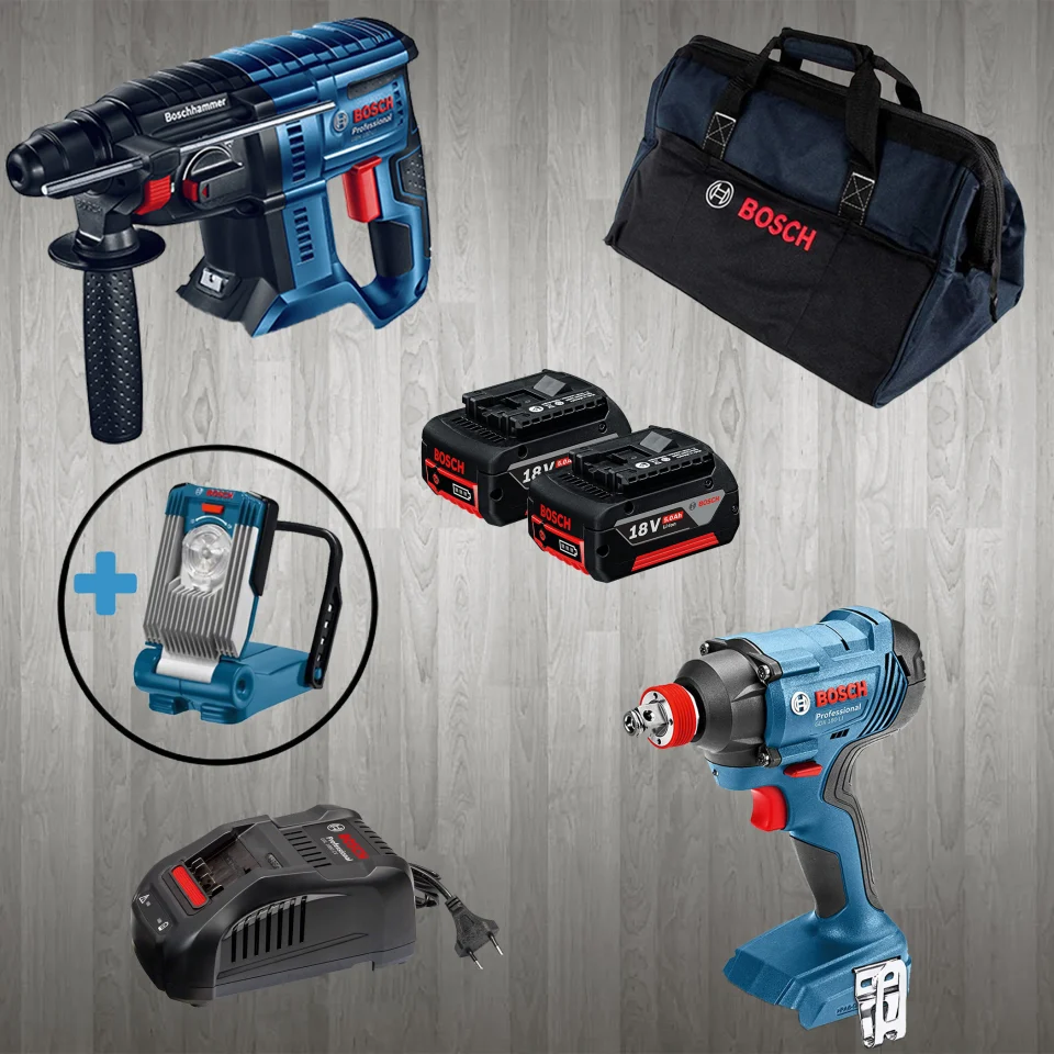 Bosch PRO-MİX GLI VariLED (Hediyeli) + GBH 180-LI + GDX 180-LI