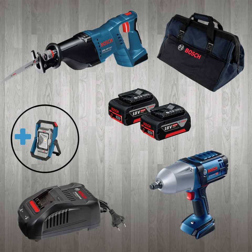 Bosch PRO-MİX GLI 18 V-1900 (Hediyeli) + GSA 18 V-LI + GDS 18 V-L