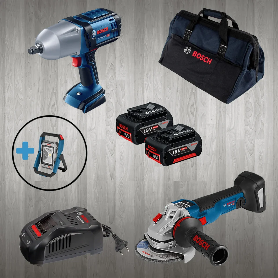 Bosch PRO-MİX GLI 18 V-1900 (Hediyeli) + GWS 18 V-10 + GDS 18 V-L
