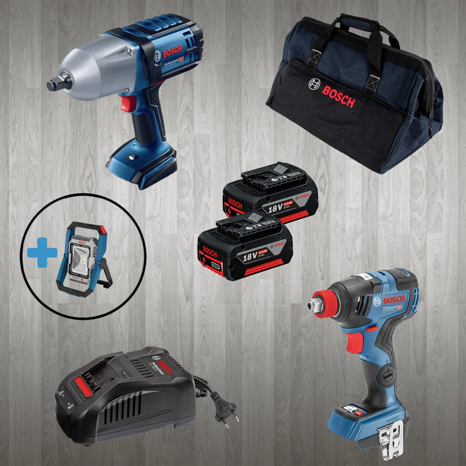 Bosch PRO-MİX GLI 18V-1900 (Hediyeli) + GDX 18 V-200C + GDS 18 V-