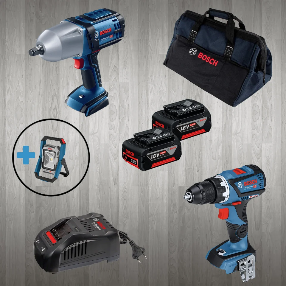 Bosch PRO-MİX GLI 18V-1900 (Hediyeli) + GSR 18 V-60 C + GDS 18 V-