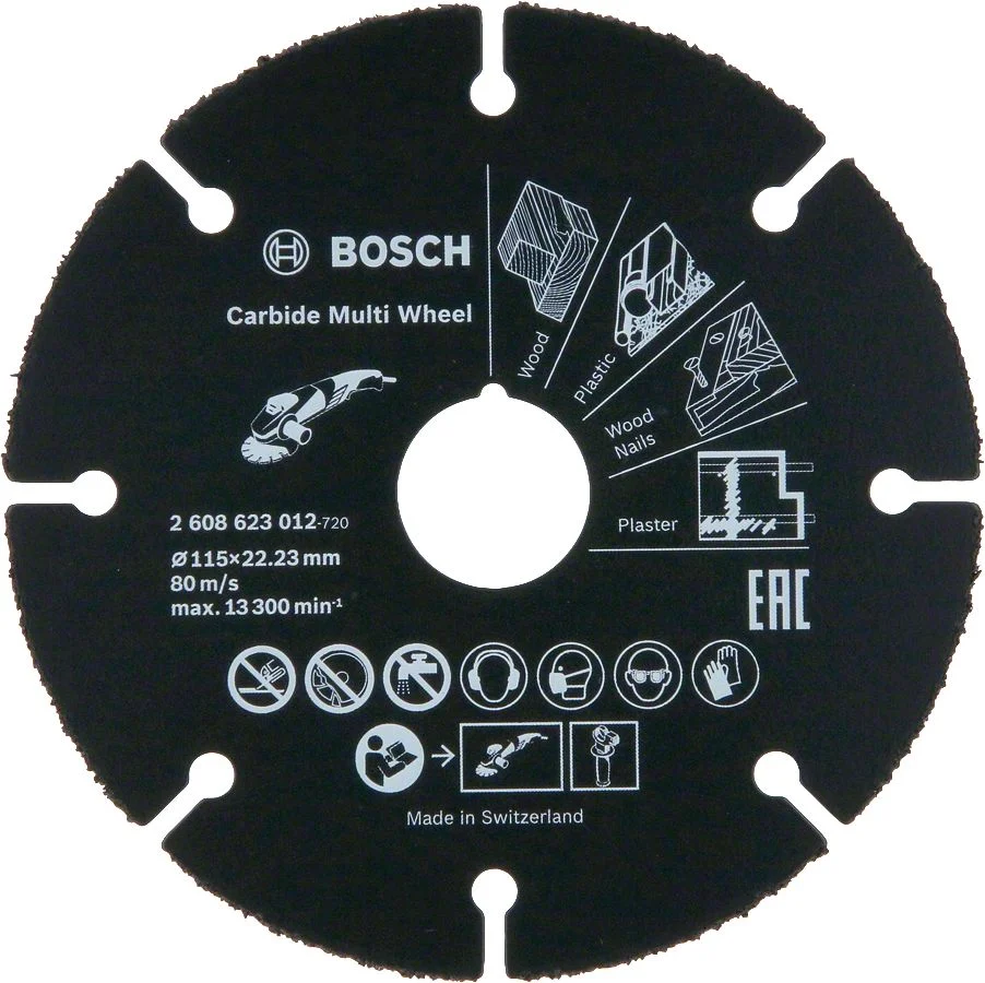 Bosch CMW Kesme Diski 115 mm