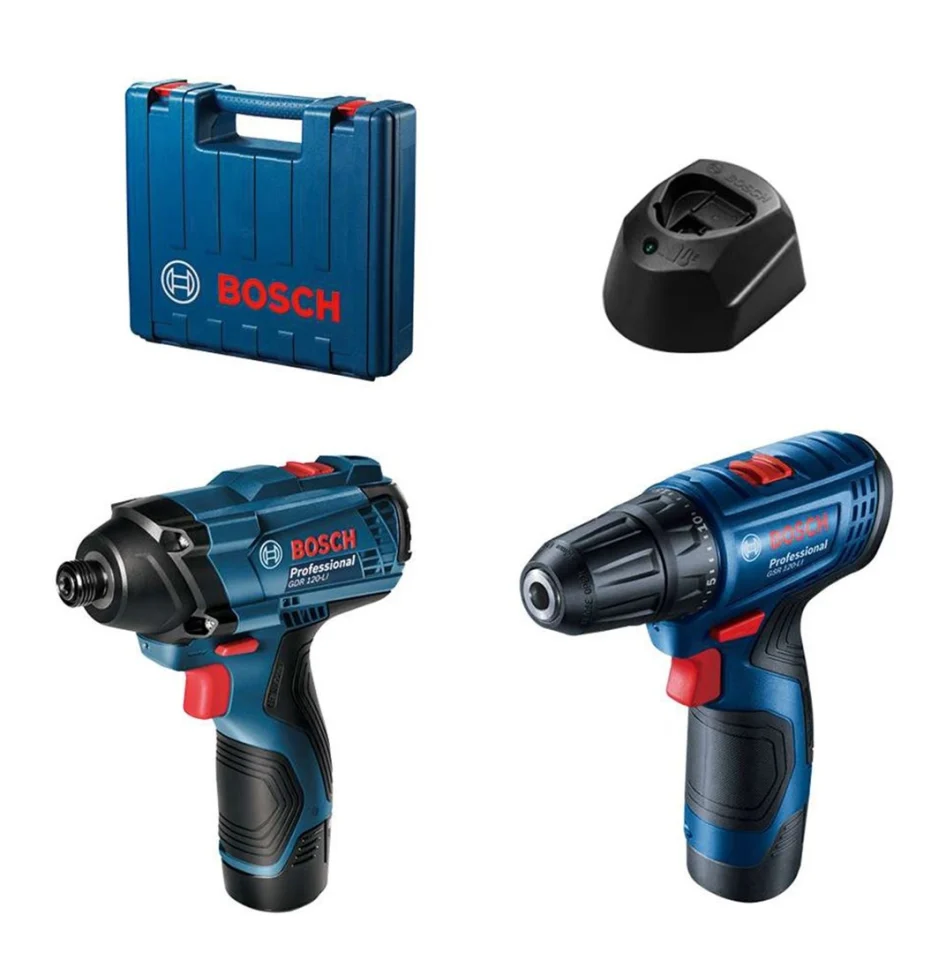 Bosch GSR 120-LI + GDR 120-LI Akülü Set