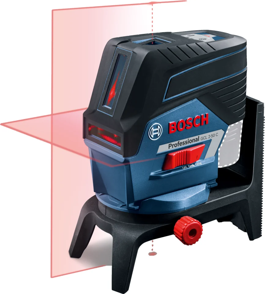 Bosch GCL 2-50 C Çapraz Hizalama Lazeri Kırmızı Lazer (Solo)
