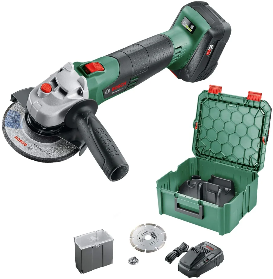 Bosch AdvancedGrind 18 Akülü Taşlama Set 4Ah Tek Akü
