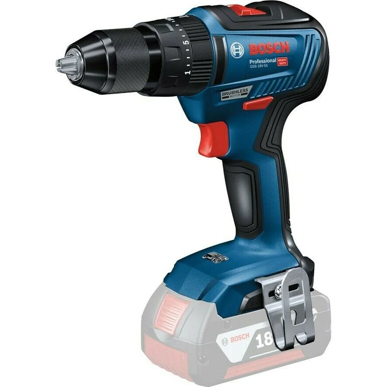 Bosch GSB 18V-55 Akülü Darbeli Delme Vidalama