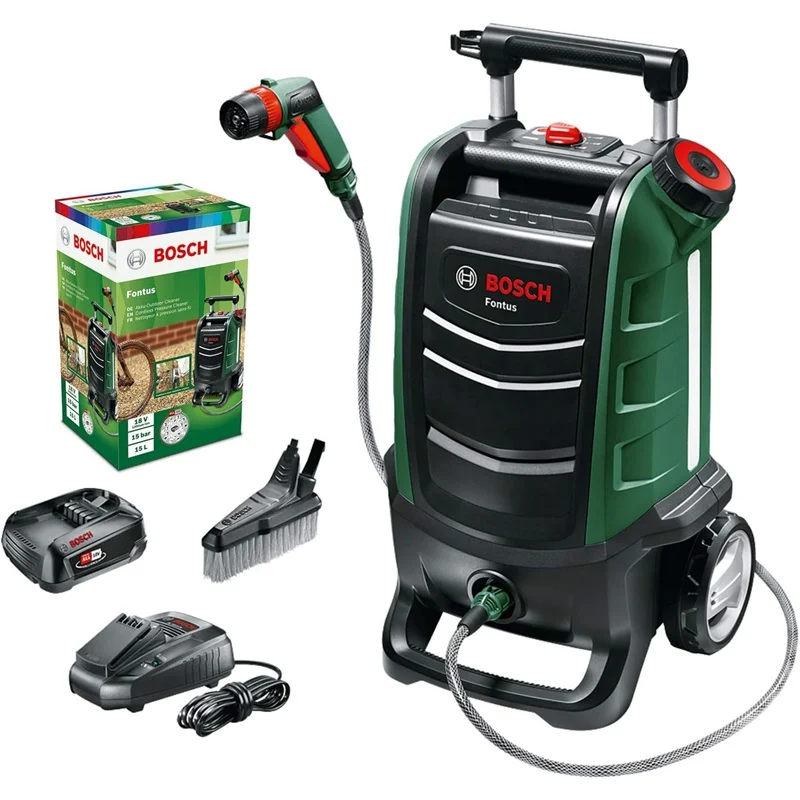 Bosch Fontus Akülü Basınçlı Yıkama Makinesi